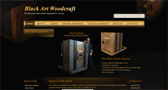 Desktop Screenshot of blackartwoodcraft.com